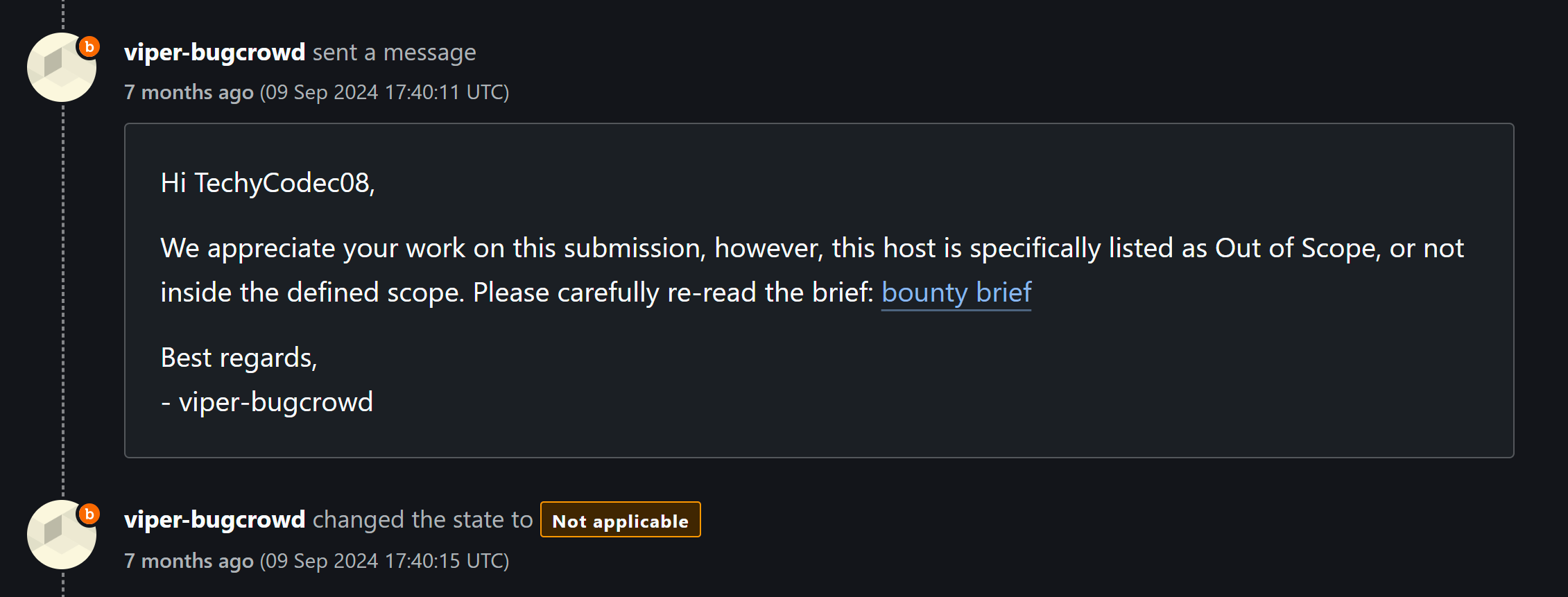 Bug Explanation Diagram